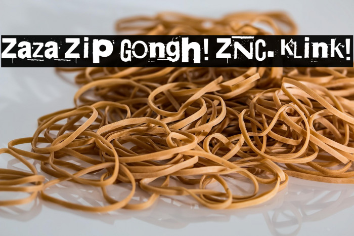 Zaza Zip Gongh! ZNC. Klink! Example 2