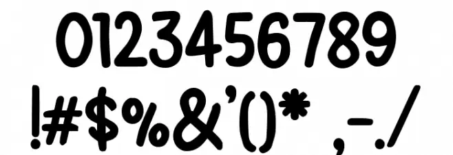 Zazou fait des Bisous Caratteri ALTRI CARATTERI