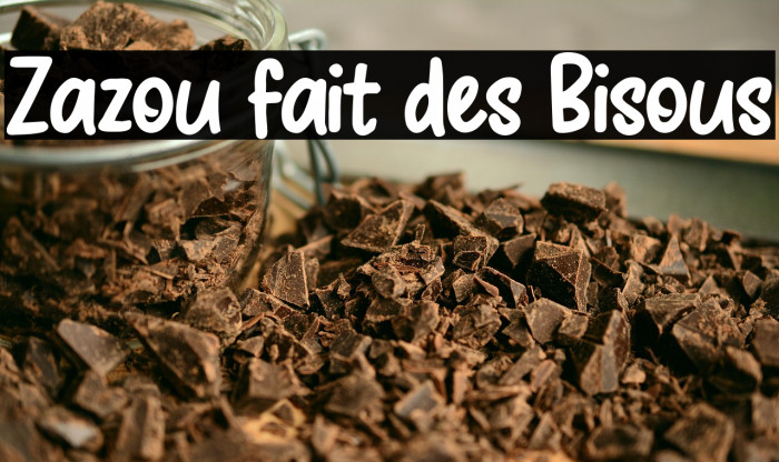 Zazou fait des Bisous Example 3