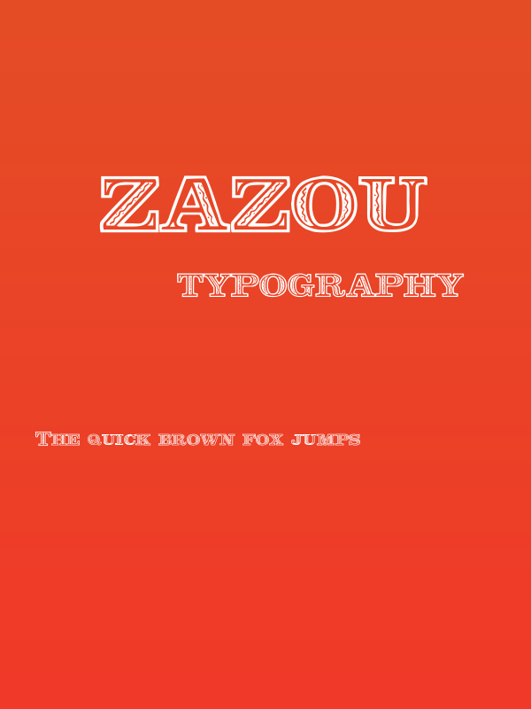 Zazou Poster