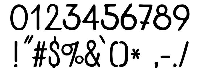 zai Art School Calendar 1931 Font OTHER CHARS
