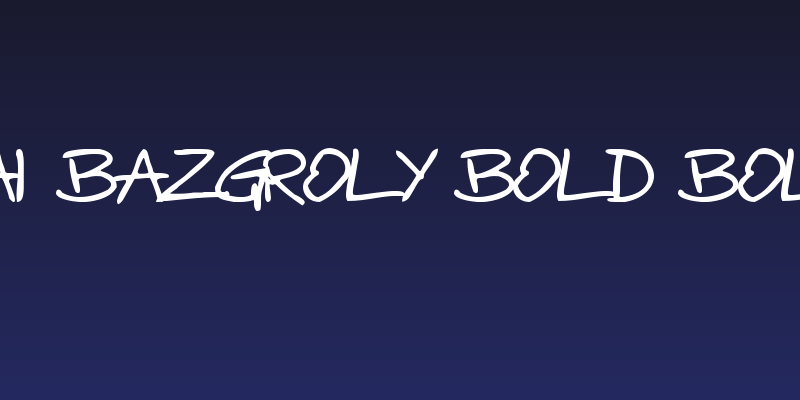 zai Bazgroly Bold Bold Social Header