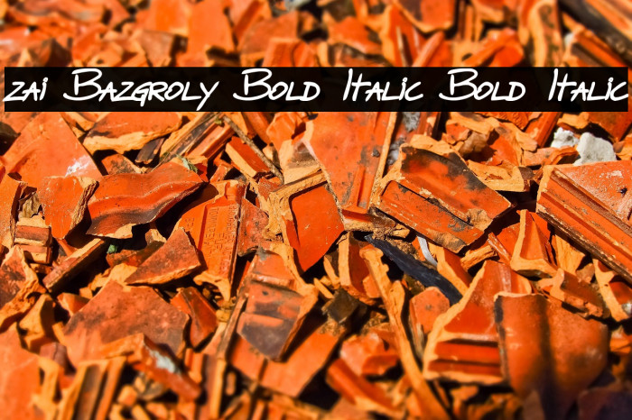 zai Bazgroly Bold Italic Bold Italic Example 1