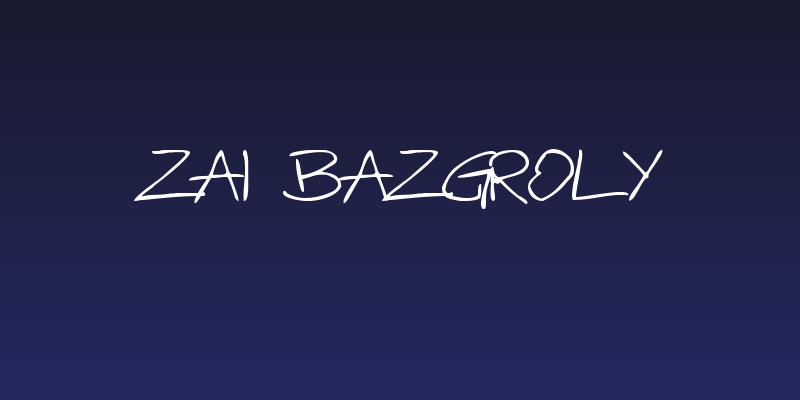 zai Bazgroly Social Header