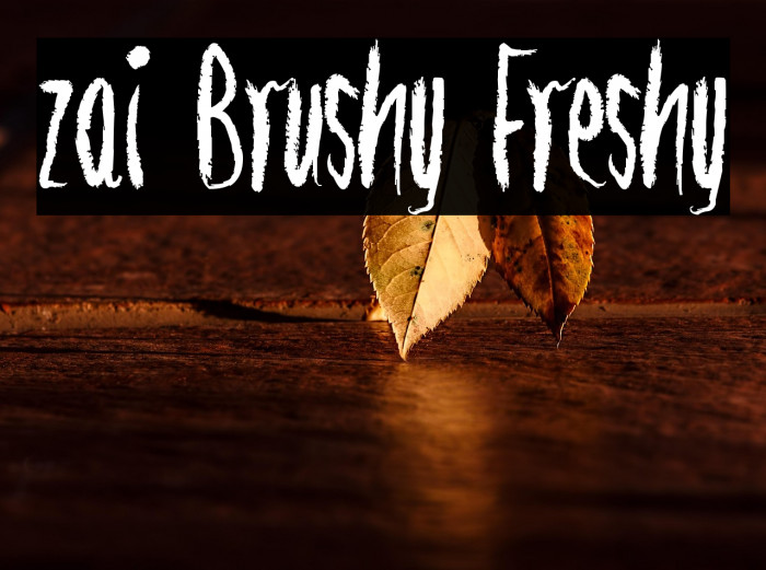 zai Brushy Freshy Example 2