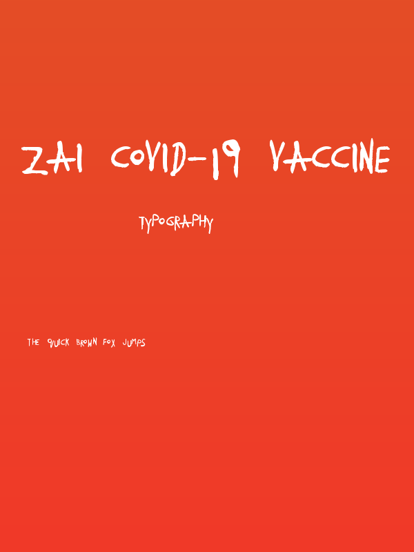 zai COVID-19 VaCcine Poster