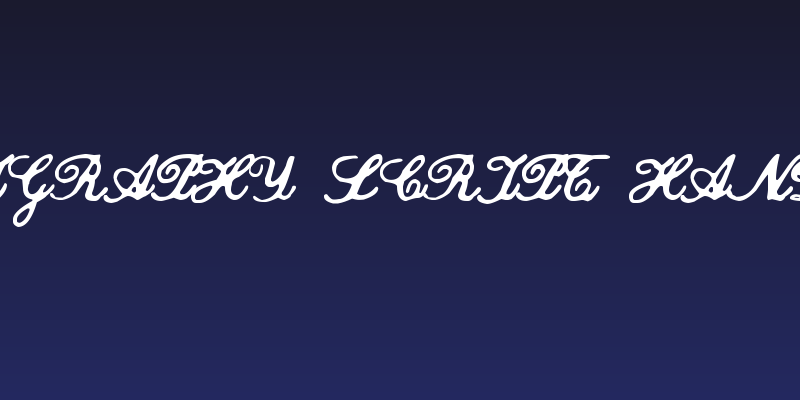 zai Calligraphy Script Handwritten Social Header
