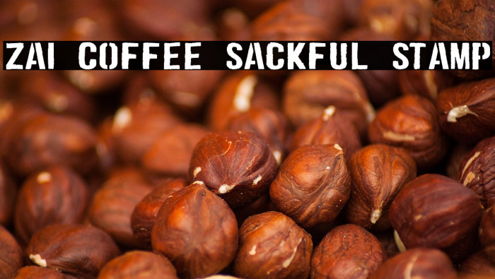 zai Coffee Sackful Stamp Example 2
