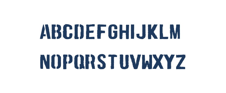 zai Coffee Sackful Stamp Lowercase