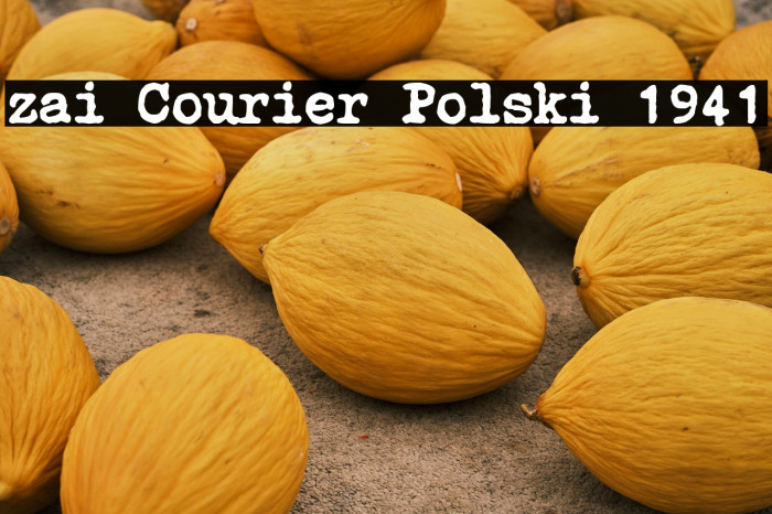 zai Courier Polski 1941 Example 2