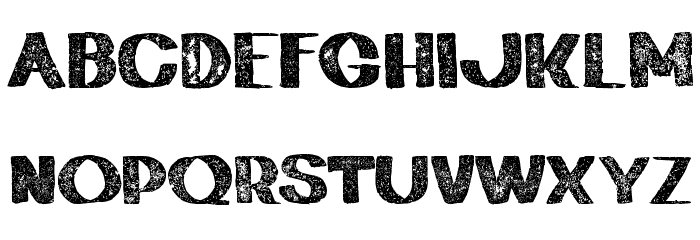 zai Covid Pandemic Lockdown Font LOWERCASE