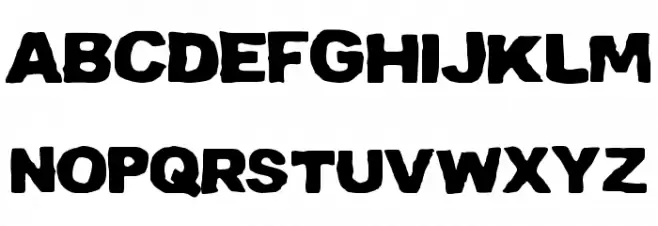 zai Crumpled Paper Schriftart Groß