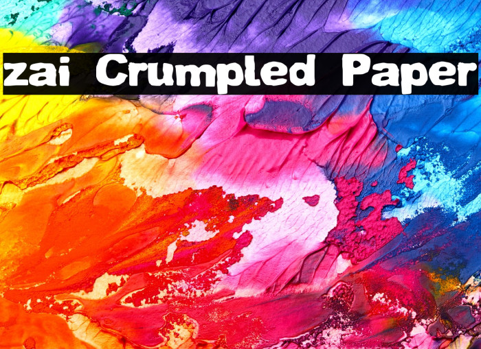 zai Crumpled Paper Example 3