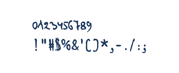 zai Cryptologist's Handwriting 1905 Other Characters