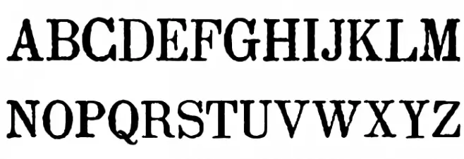 zai Drukarnia Akademii Krakowskiej 1674 フォント 大文字