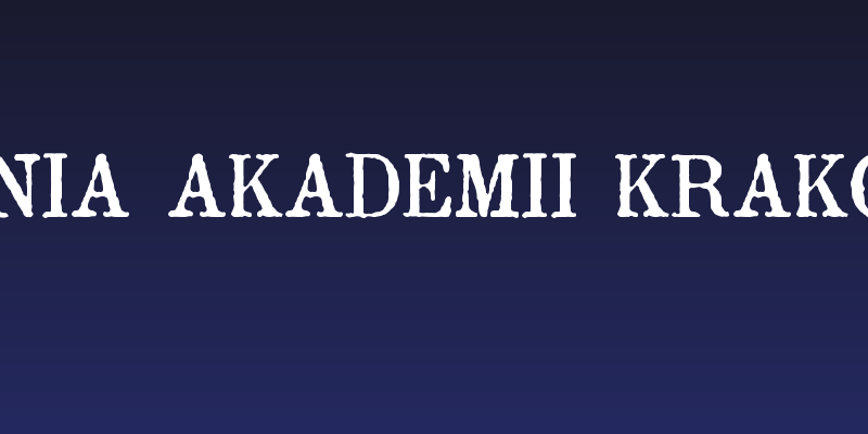 zai Drukarnia Akademii Krakowskiej 1674 Social Header
