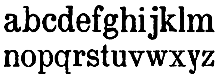 zai Drukarnia Akademii Krakowskiej 1674 Font LOWERCASE