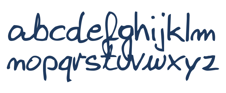 zai Ed Sloppy Simple Lowercase