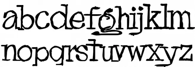 zai Elevator Out Of Order Fuentes MINÚSCULAS