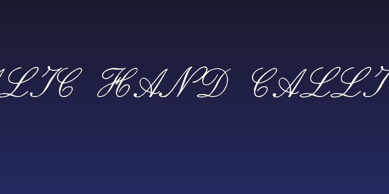 zai Italic Hand Calligraphy Social Header