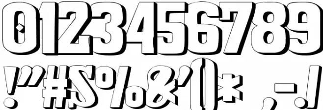 zai Kinematografia Polska 1908 Font OTHER CHARS