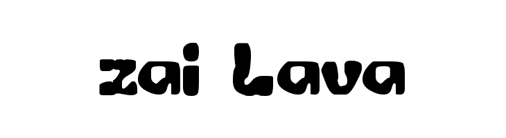 zai Lava Fonte