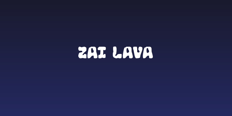 zai Lava Social Header