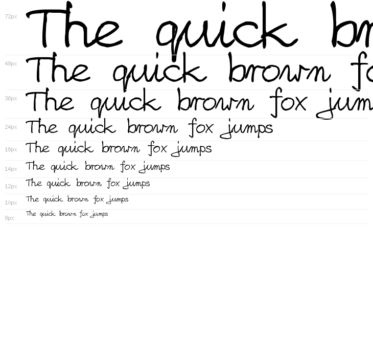 zai Nicolas Sloppy Pen Waterfall