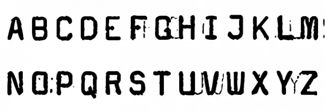 zai Olivetti Hispano Pluma 22 Typewriter Schriftart Groß