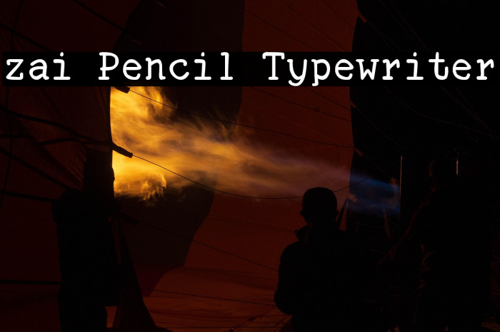 zai Pencil Typewriter Example 3