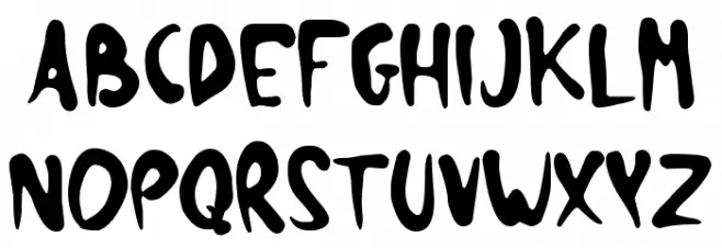 zai Quill Ink Handy Font Litere mari