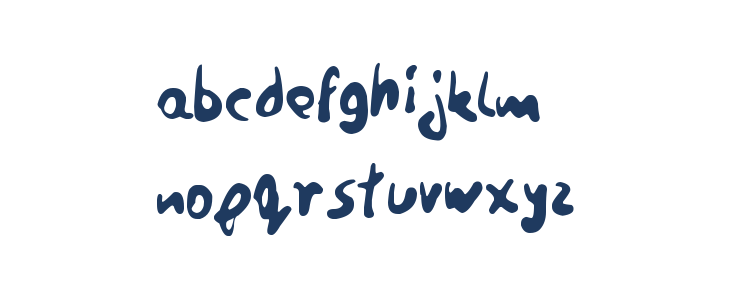 zai Quill Ink Handy Lowercase