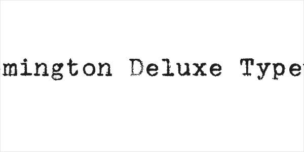 zai Remington Deluxe Typewriter Logo
