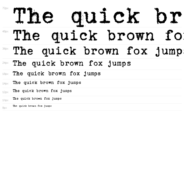 zai Remington Deluxe Typewriter Waterfall