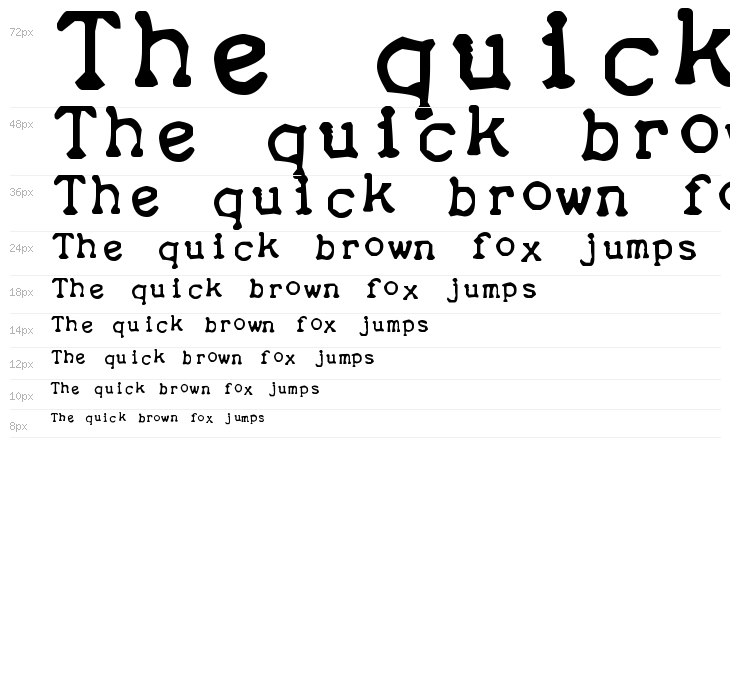 zai Royal P Typewriter 1933 Waterfall