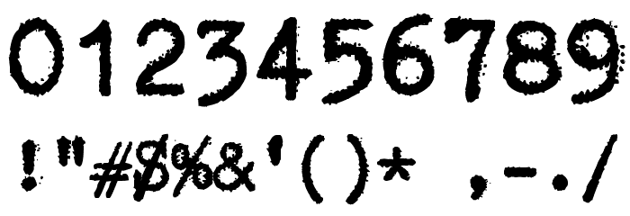 zai Triumph Typewriter bold Bold Font OTHER CHARS