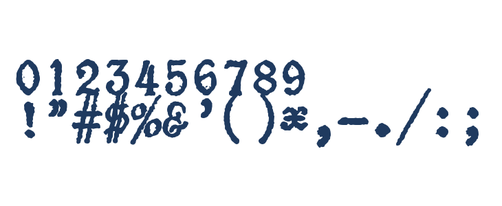 zai Urania Piccola Typewriter Other Characters