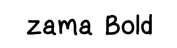 zama Bold Font