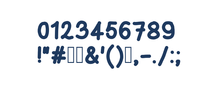 zama Bold Other Characters