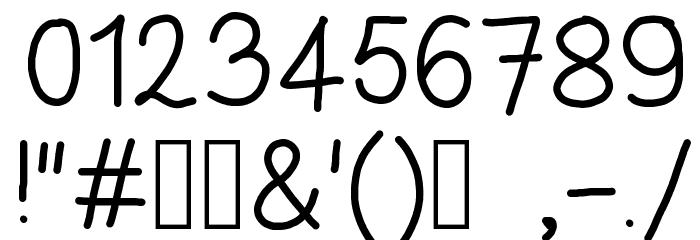 zama Normal Font OTHER CHARS