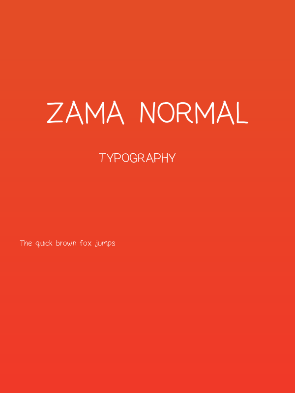 zama Normal Poster