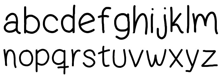 zama Normal Font LOWERCASE
