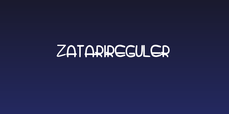 zatarireguler Social Header