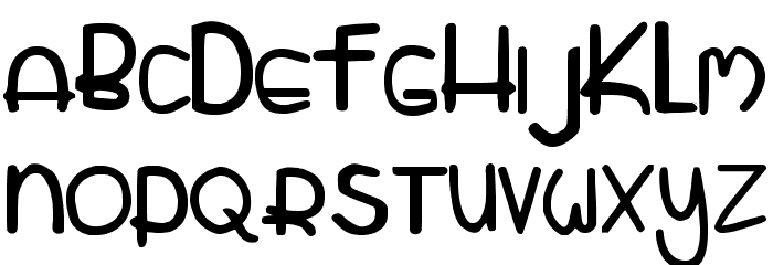 zatarireguler Font Litere mici