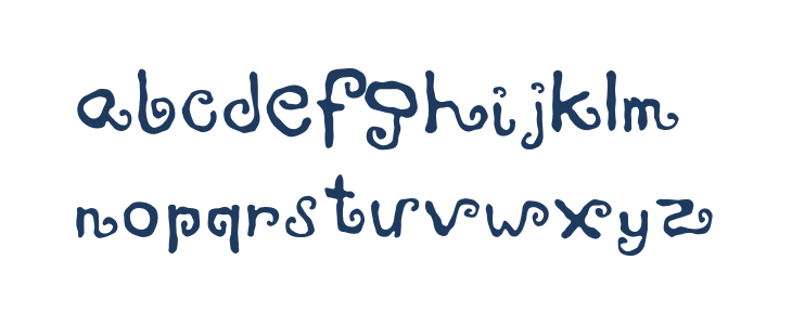 zawijasy Lowercase