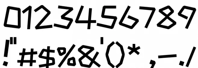 ZCOOL KuaiLe Regular Font OTHER CHARS