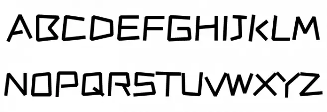 ZCOOL KuaiLe Regular Schriftart Groß