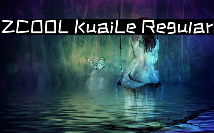ZCOOL KuaiLe Regular Font examples