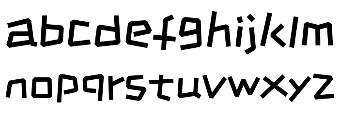 ZCOOL KuaiLe Regular Font LOWERCASE
