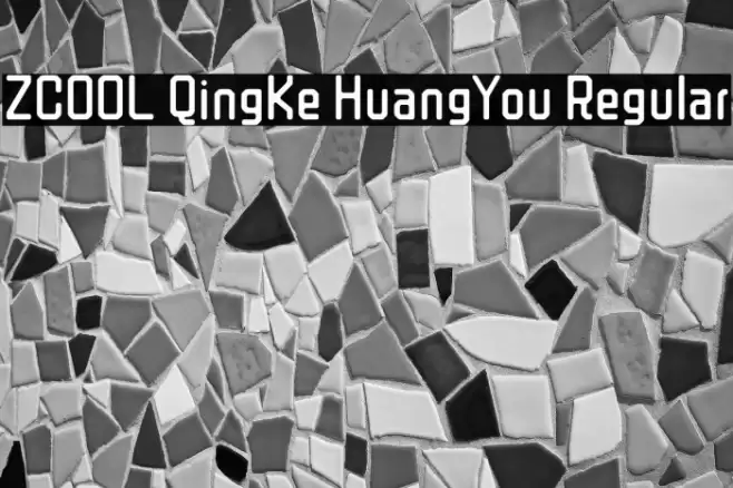ZCOOL QingKe HuangYou Regular Polices examples